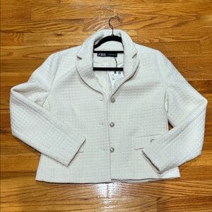 NWT Zara Women's Cream Jacket